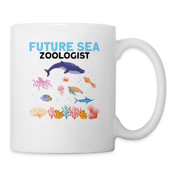 Future Zooologist Zooology Marine Biologist Sea - Mug - white - Right