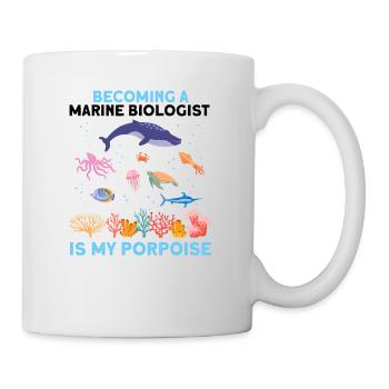 Baleine Océan Biologiste marin Biologie marine - Mug blanc - blanc - Droite