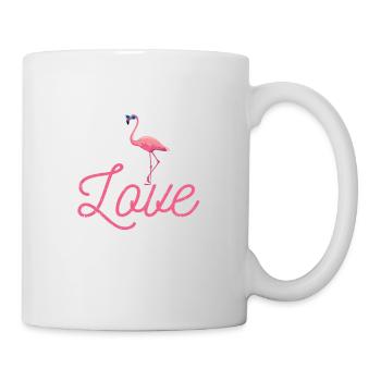J’adore courir Flamingo Fun Jogging - Mug blanc - blanc - Droite