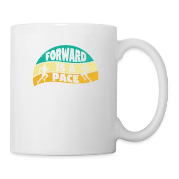 Course lente Drôle Jogging Marathon Runner - Mug blanc - blanc - Droite