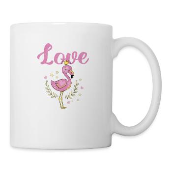 Lustige Jogging-Läufer Ich Beflockung Liebe Laufen - Tasse - Weiß - Rechts