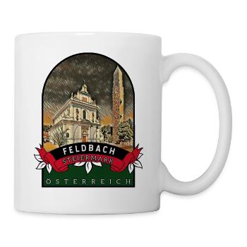 Feldbach Steiermark Österreich Souvenir - Tasse - Weiß - Rechts