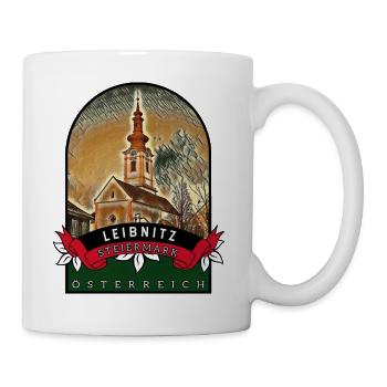 Leibnitz Steiermark Österreich Souvenir - Tasse - Weiß - Rechts