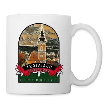 Trofaiach Steiermark Österreich Souvenir - Tasse - Weiß - Rechts