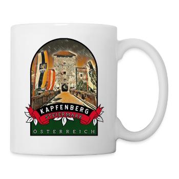 Kapfenberg Steiermark Österreich Souvenir - Tasse - Weiß - Rechts