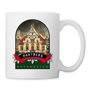 Hartberg Steiermark Österreich Souvenir - Tasse - Weiß - Rechts