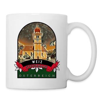 Weiz Steiermark Österreich Souvenir - Tasse - Weiß - Rechts