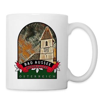 Bad Aussee Steiermark Österreich Souvenir - Tasse - Weiß - Rechts