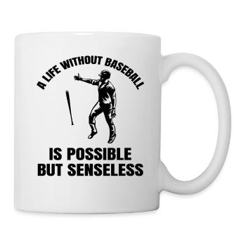 Baseball Baseball Lover Gift Baseball Game - Mug - white - Right