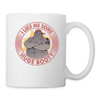 Je m’aime un énorme butin - Sea Lion Pirate - Mug blanc - blanc - Droite