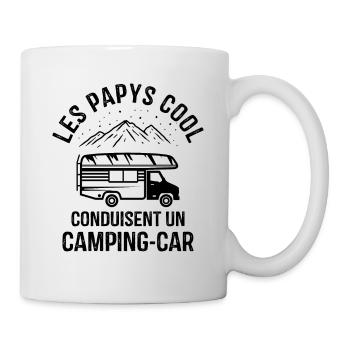 Les Papys Cool Conduisent Un Camping-car - Mug blanc - blanc - Droite