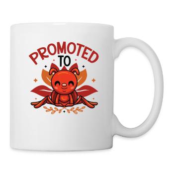 Promu au rang de tante Ant Pregnancy - Mug blanc - blanc - Droite