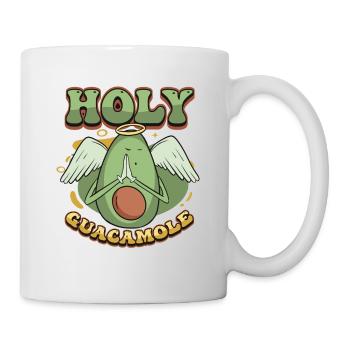 Sacred guacamole funny avocado - Mug - white - Right