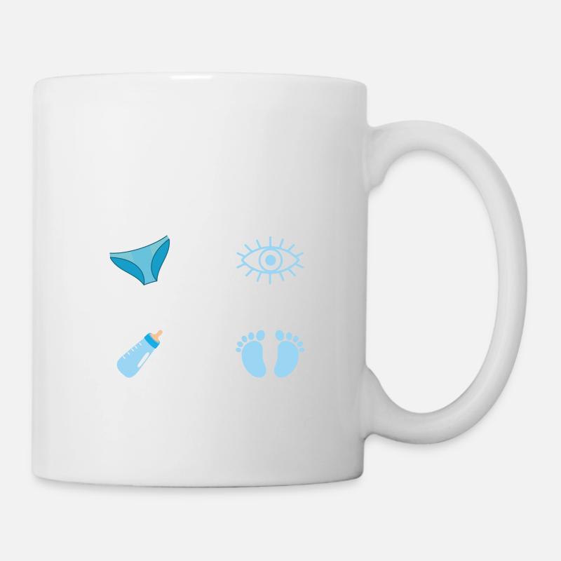Prévisions Pour 2023 Maman Enceinte Idée Cadeau - Mug blanc - blanc