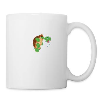 Je suis une tortue Slow Runner drôle - Mug blanc - blanc - Droite