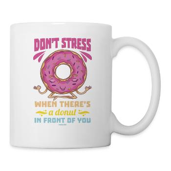 Donut Sweets Donuts Food Baker Gift - Mug - white - Right