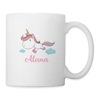 ALANA Pink Unicorn Novelty - Tasse - Weiß - Rechts