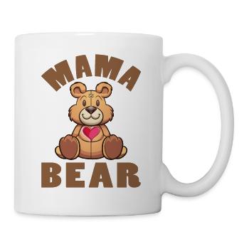 Mama Bear - Tasse - Weiß - Rechts