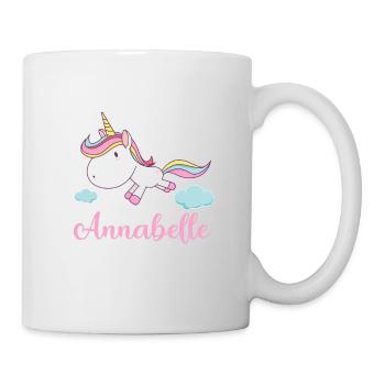 ANNABELLE Pink Unicorn Novelty - Tasse - Weiß - Rechts