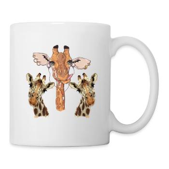 Girafes - Mug blanc - blanc - Droite