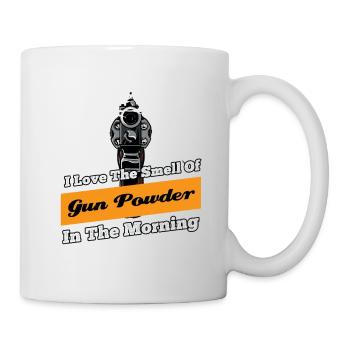 Lustiger Sportschützen Schützen Spruch - Tasse - Weiß - Rechts