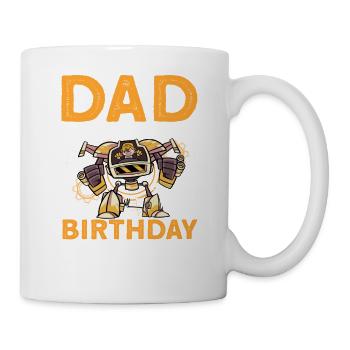 Dad Of The Birthday Boy - Tasse - Weiß - Rechts
