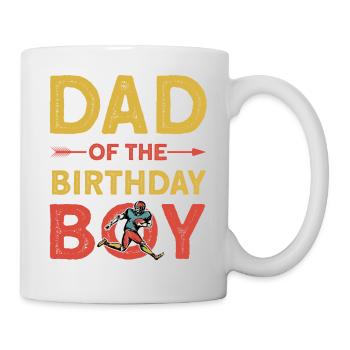 Dad Of The Birthday Boy - Tasse - Weiß - Rechts
