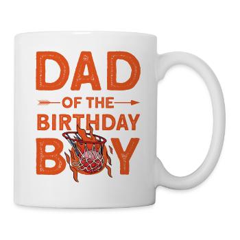 Dad Of The Birthday Boy - Tasse - Weiß - Rechts