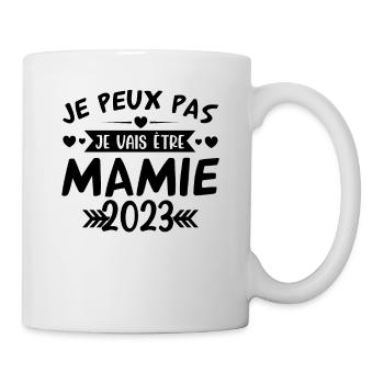 Mamie 2023 Cadeau Enceinte Maman Anniversaire Cool - Mug blanc - blanc - Droite
