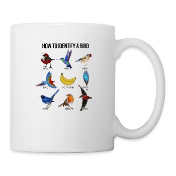 How to identify a bird - Birds Photo Wildlife - Mug - white - Right