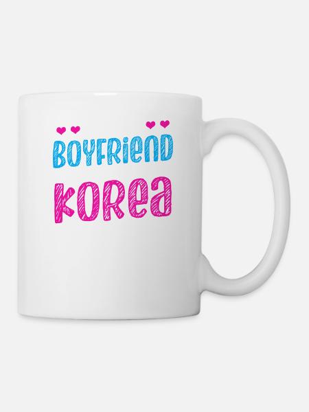 J’ai un ami d’amoureux coréens - Mug blanc - blanc