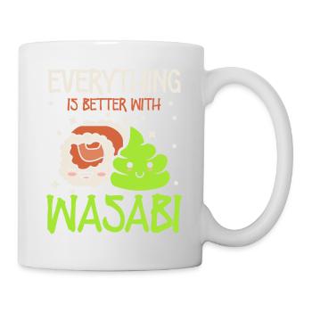 Alles Ist Besser Sushi-liebhaber Japan - Tasse - Weiß - Rechts