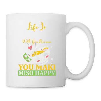 You Maki Miso Happy Ramen Lover Japan - Mug - white - Right