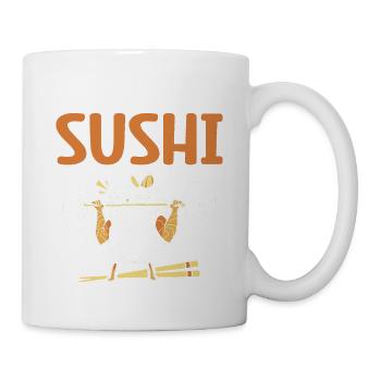 Propulsé par Sushi Lovers Japan Japanese - Mug blanc - blanc - Droite