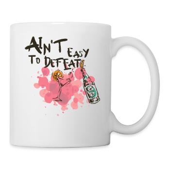 Alkohol - Tasse - Weiß - Rechts