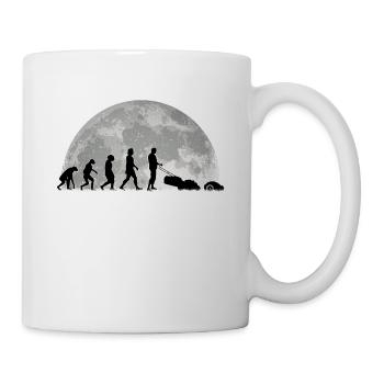 Mähroboter Evolution Mond Rasenroboter - Tasse - Weiß - Rechts