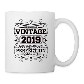 Vintage 2019 Original Limited Edition - Tasse - Weiß - Rechts