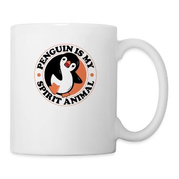Penguin is my Spirit Animal Sea Bird King Emperor - Mug - white - Right