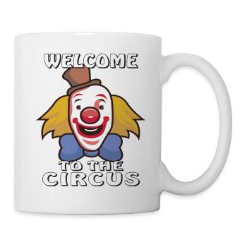 BIENVENUE AU CIRQUE - Mug blanc - blanc - Droite