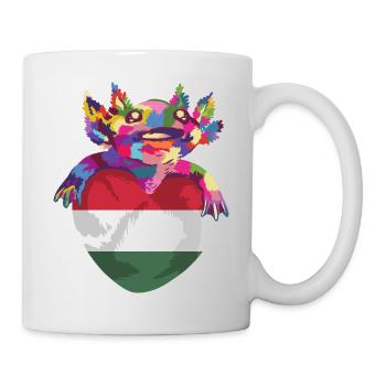 Hungary Flag Hungarian Flag Balaton Hungary - Mug - white - Right