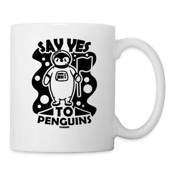 Say Yes To Penguins Astronaut Universe - Mug - white - Right