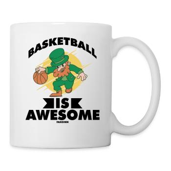 Le basketball est génial - Mug blanc - blanc - Droite