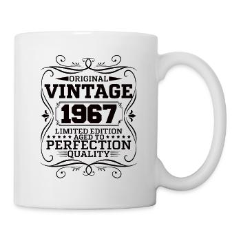 Vintage 1967 Édition Limitée Originale - Mug blanc - blanc - Droite