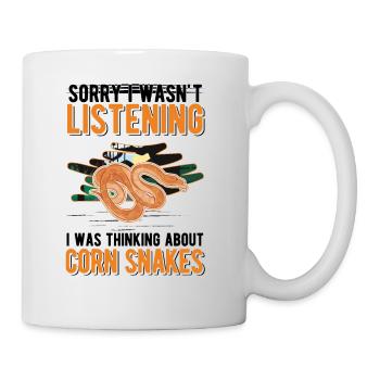 Corn Snake Cadeau Corn Snake - Mug blanc - blanc - Droite