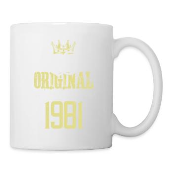 Édition limitée 1981 - Mug blanc - blanc - Droite