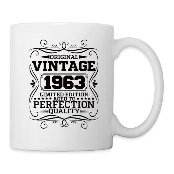 Vintage 1963 Original Limited Edition - Tasse - Weiß - Rechts