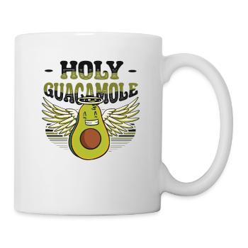 Sacred guacamole funny avocado - Mug - white - Right