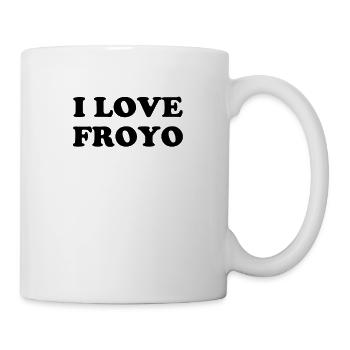 I love frozen yogurt - Mug - white - Right