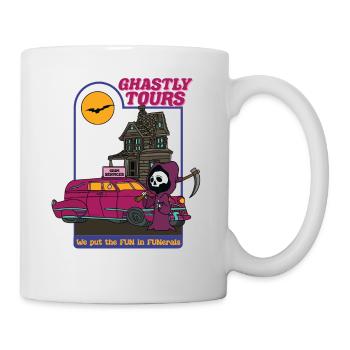 Deadly Tours - We Put The FUN In FUNerals - Mug - white - Right