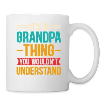 Grandpa Thing - Mug - white - Right